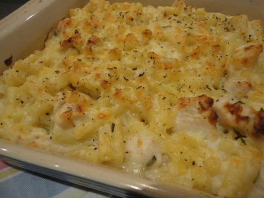 Macaroni Cheese with Chicken