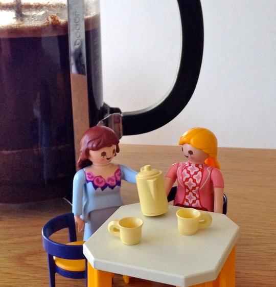 Coffee with a friend - what could be nicer?